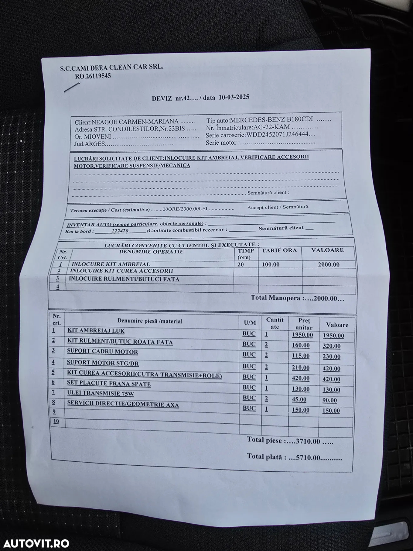 Mercedes-Benz B 180 CDI - 9