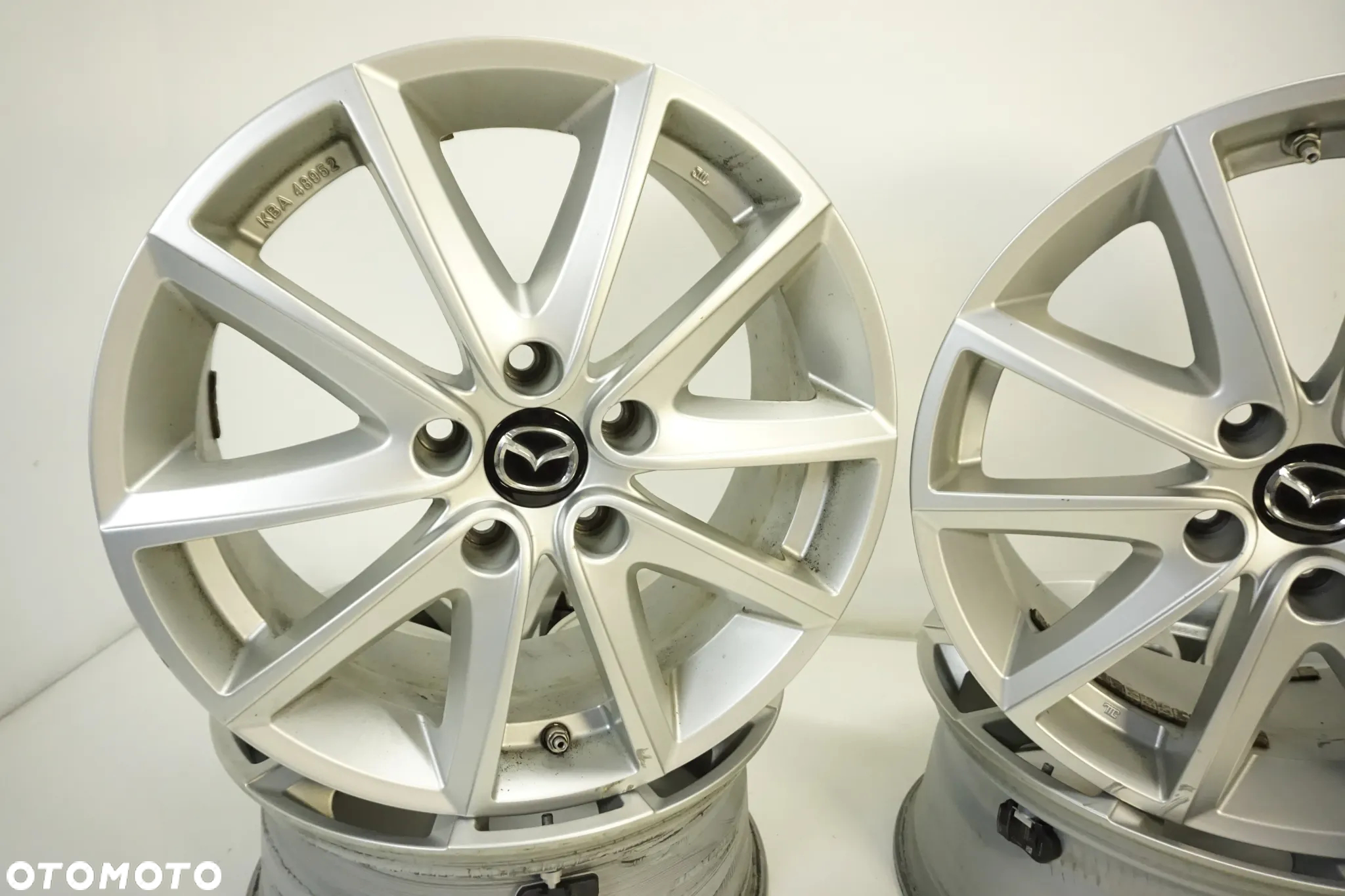 Felgi ALUMINIOWE  17 MAZDA CX3 CX5 CX30 3-5 -6 MX3 MX5 CZUJNIKI - 2