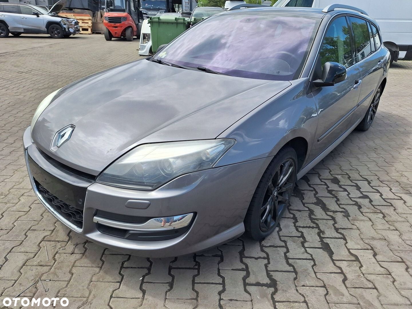 Renault Laguna 3 III LIFT 13- ZDERZAK PRZÓD TEKNG BIXENON LED MASKA ZESTAW - 8
