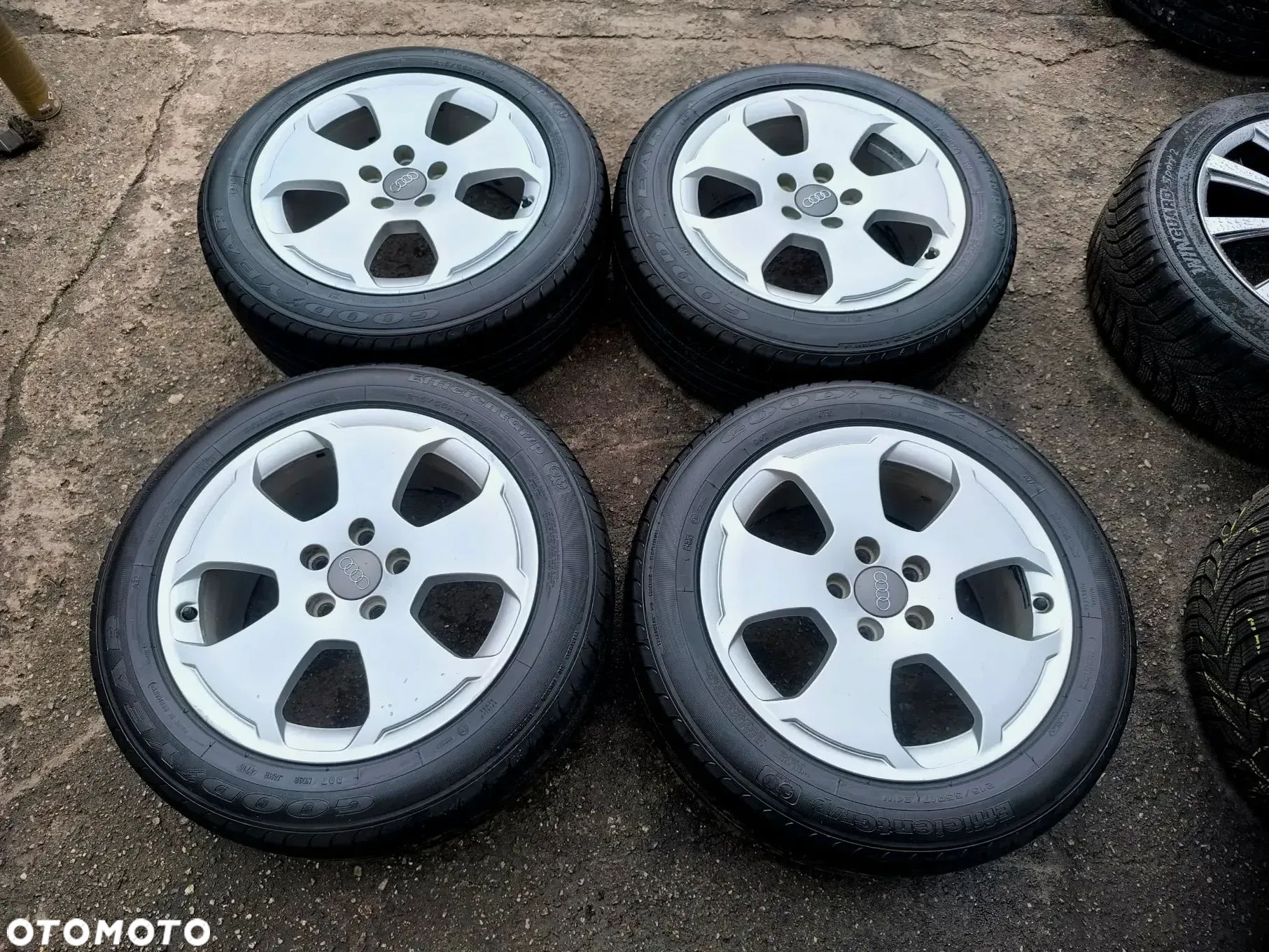 5x112 Felgi Aluminiowe Alufelgi 17 Koła Letnie Lato AUDI 8P0 8P 8V Seat Leon II 2 TOLEDO III 3 ALTEA ALHAMBRA SKODA OCTAVIA II 2 III 3 VW GOLF 5 6 TOURAN CADDY JETTA SHARAN Legnica ALU-RAD 215/55 6,5mm - 1
