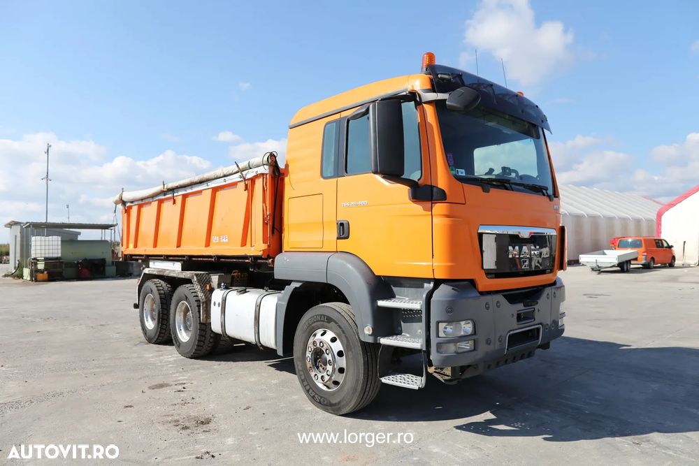 MAN TGS 26.480 6x4 BL / Benă KEMPF Germania - 2