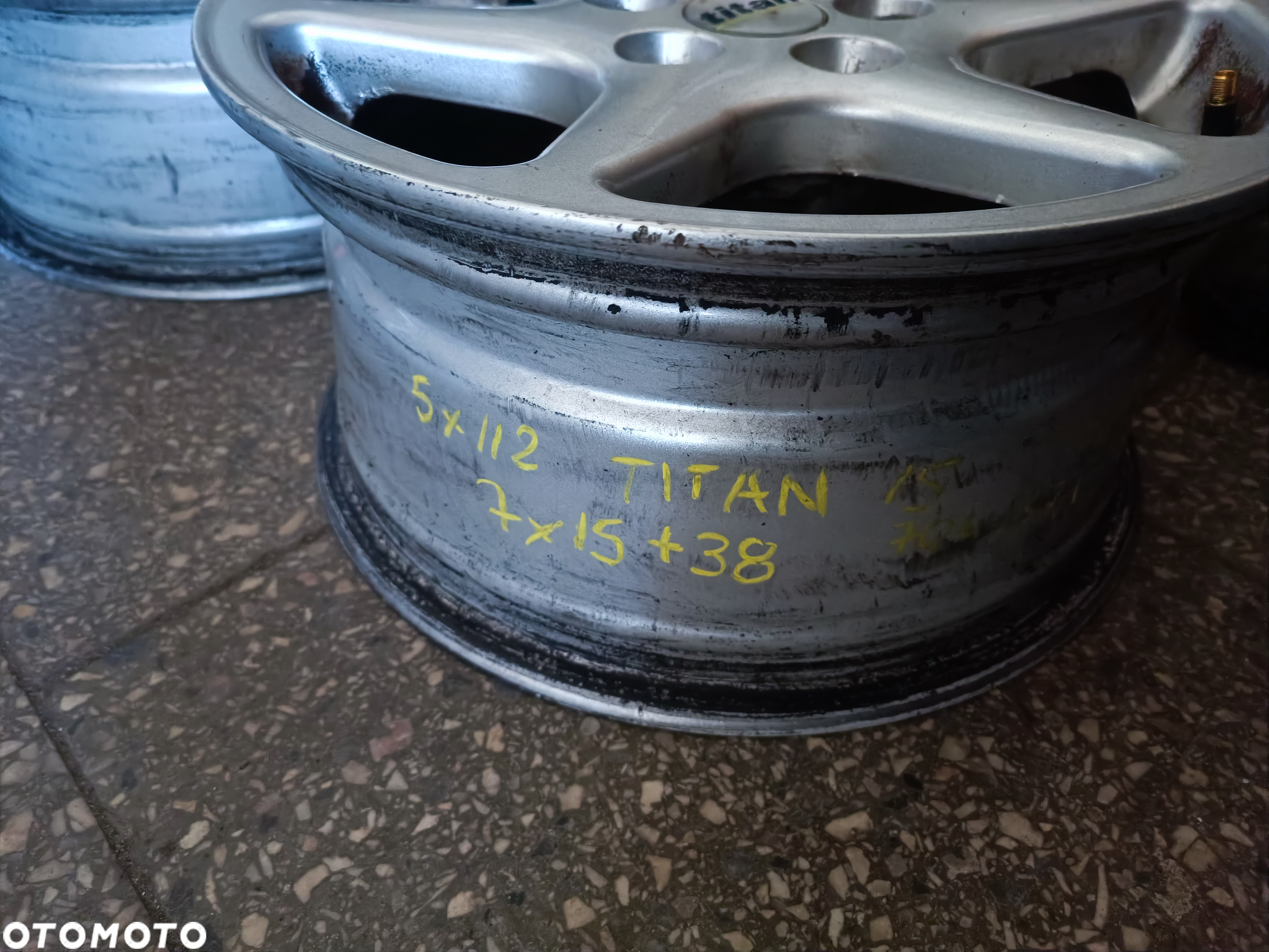 5x112 Felgi Aluminiowe Alufelgi 15 TITAN 7x15 Et38 Koła VW GOLF 5 CADDY TOURAN PASSAT B5 SHARAN SEAT ALHAMRA LEON ALTEA TOLEDO SKODA OCTAVIA II 2 AUDI A4 B5 B6 A6 C5 Legnica ALU-RAD - 6