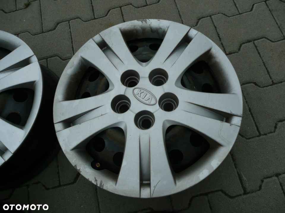 16” - felgi Oryginał: KIA / HYUNDAI - Sportage X-Ceed Sorento ProCeed Tucson i30 i40 ix35 ix55 -Stalowe 5x114,3 , r16 cali - fi-67 mm -- Koło ZAPASOWE Zapasówka dojazdowe - 17