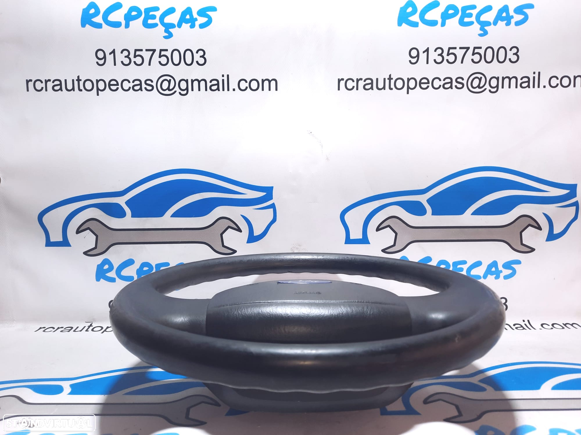 VOLANTE GUIADOR COMPLETO FORD YC1A3600ADW FORD TRANSIT VI 6 MK6 FA PELE AIRBAG - 6