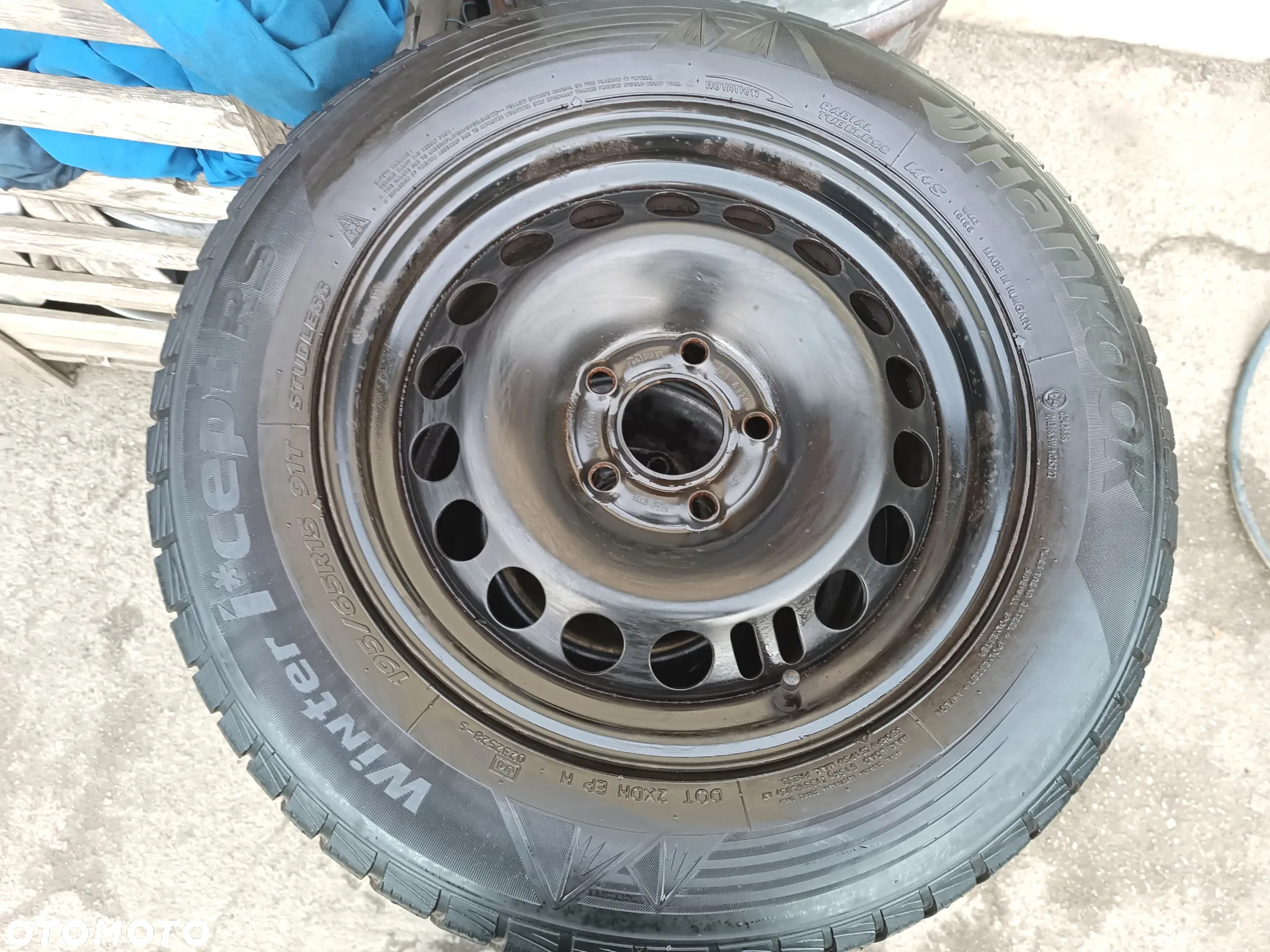 5x110 Felgi Stalowe Stal 15 Koła Zimowe Zima OPEL MERIVA B SIGNUM VECTRA C ZAFIRA B ASTRA H G SAAB 93 95 Legnica ALU-RAD 195/65 5,5mm - 3
