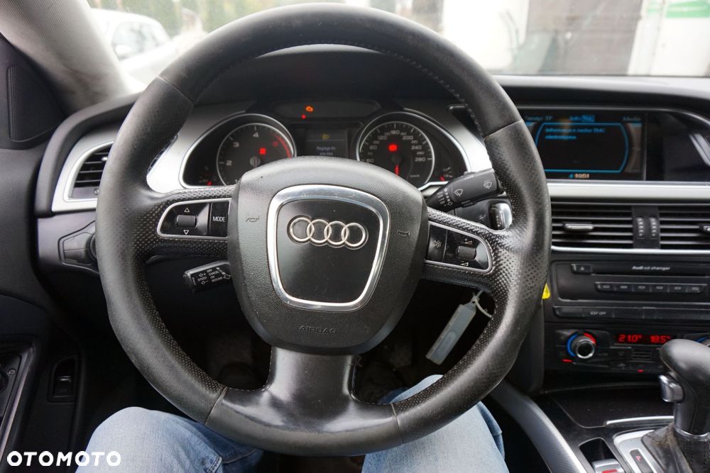 KIEROWNICA SKÓRZANA SKÓRA A5 I 8T 8T0419091A AUDI 2007-2016 - 1