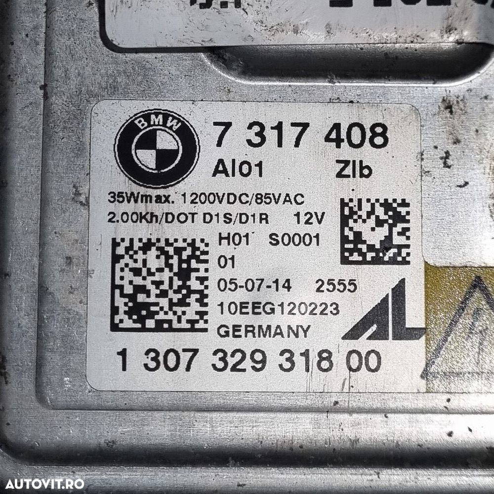 Balast Xenon BMW X3 F25 Facelift 2014 - 2017 (1501) STÂNGA 7317408 - 4