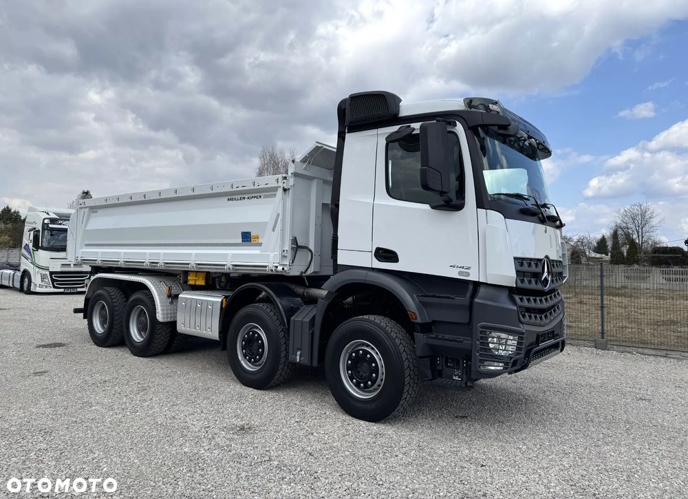 Mercedes-Benz AROCS 4142 MP5, 8x4, MEILLER KIPPER - BORDMATIC, - 5