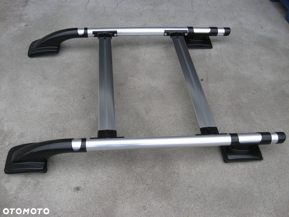 RELINGI DACHOWE FORD RANGER 2007-2012 srebrne - 5