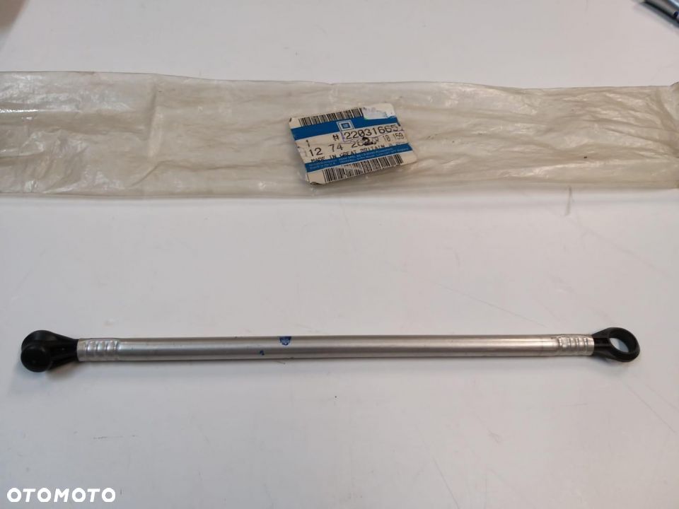 Dźwignia Drążek  mechanizmu lewy  wycieraczek Opel  Kadett E 1274262 22031665 - 2
