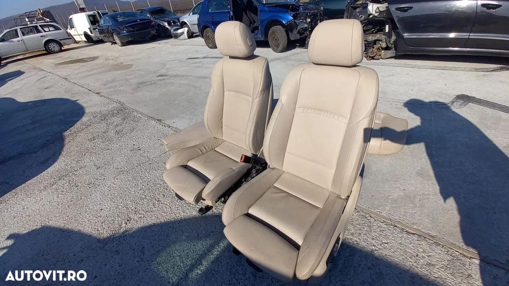 Vand Interior Full Piele Crem BMW F11 / Seria 5 / Electric / Incalzit - 2
