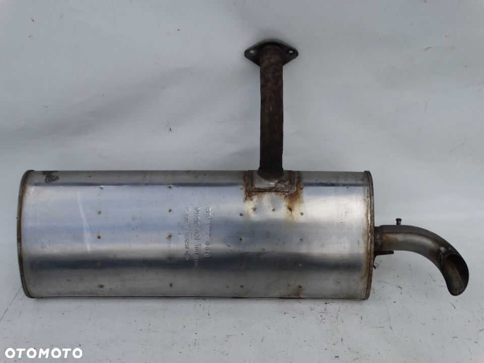 TŁUMIK WYDECH KOŃCOWY NISSAN QASHQAI J11 1.2 DIG-T F-VAT - 1