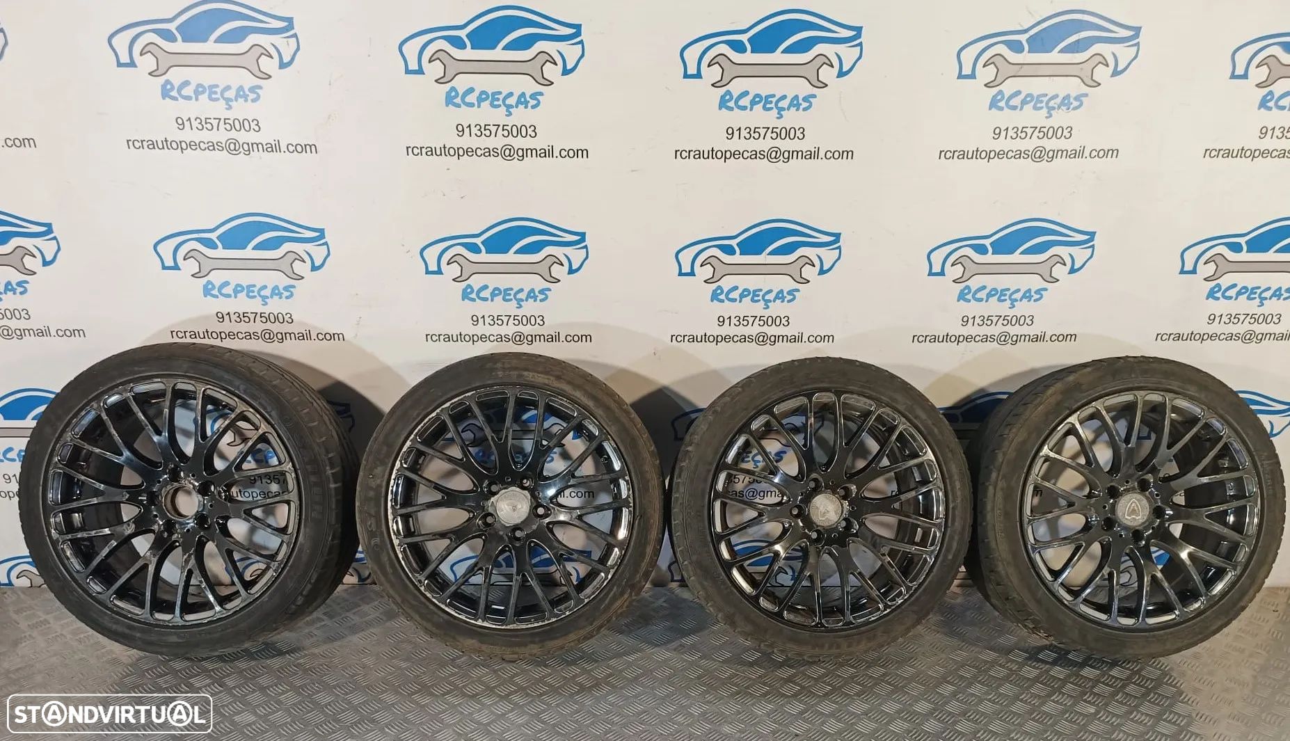 JANTES CALIBRE ALTUS 18 POLEGADAS 8J ET45 5X114.3 LEXUS SUBARU RENAULT HYUNDAI NISSAN SUZUKI MAZDA - 1