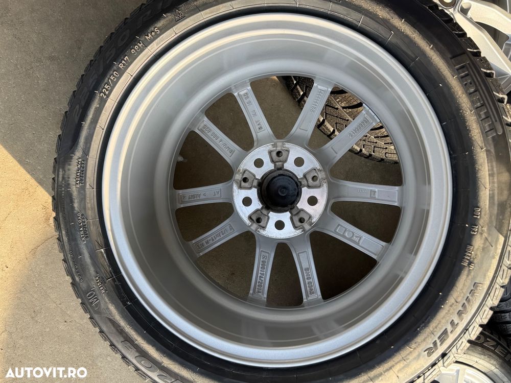 Vând jante originale BMW G20-21 pe 17” cu anvelope Pirelli noi de iarnă - 7