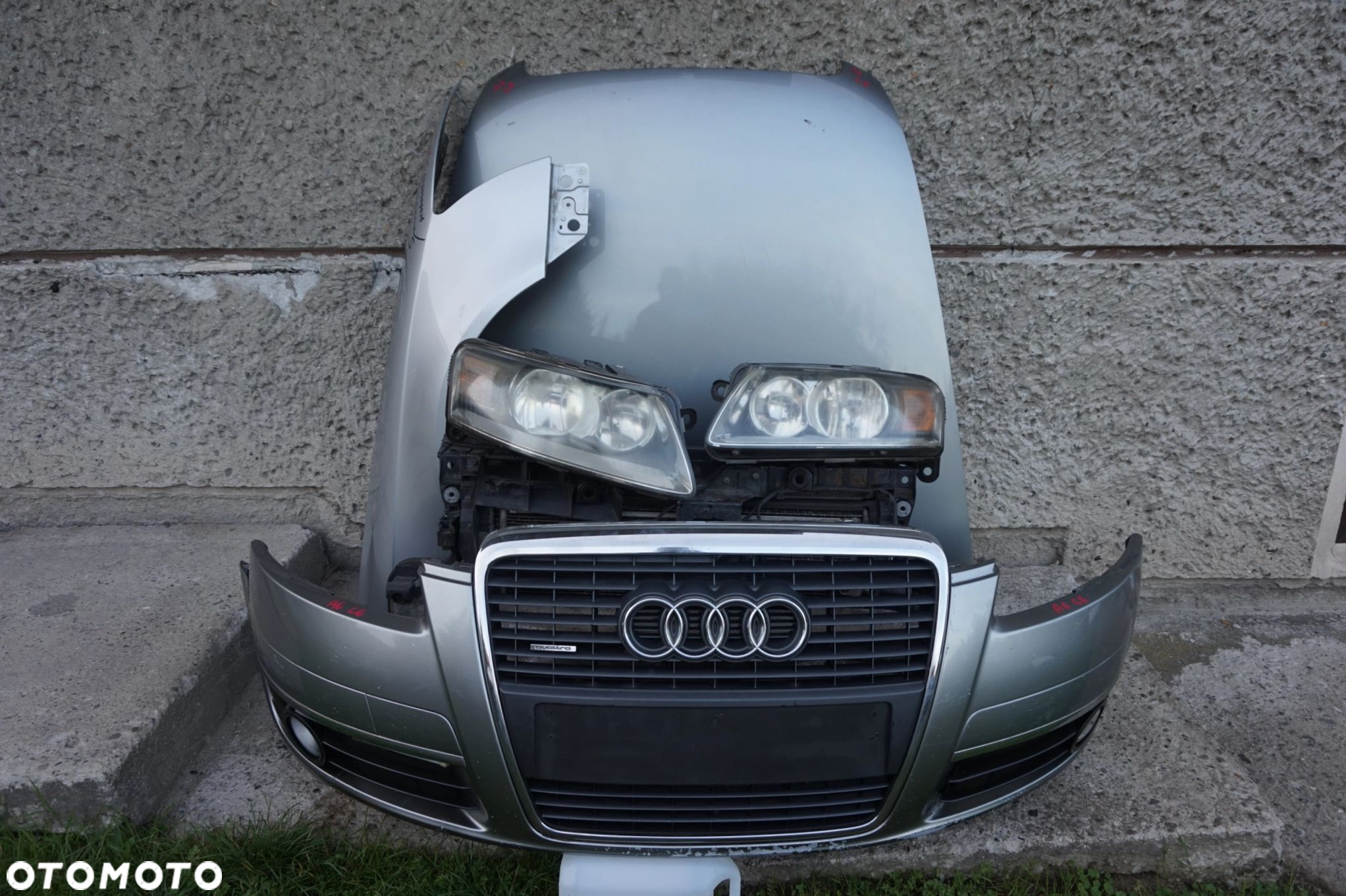 WZMOCNIENIE PAS KOMPLETNY PRZÓD AUDI A6 C6 - 4