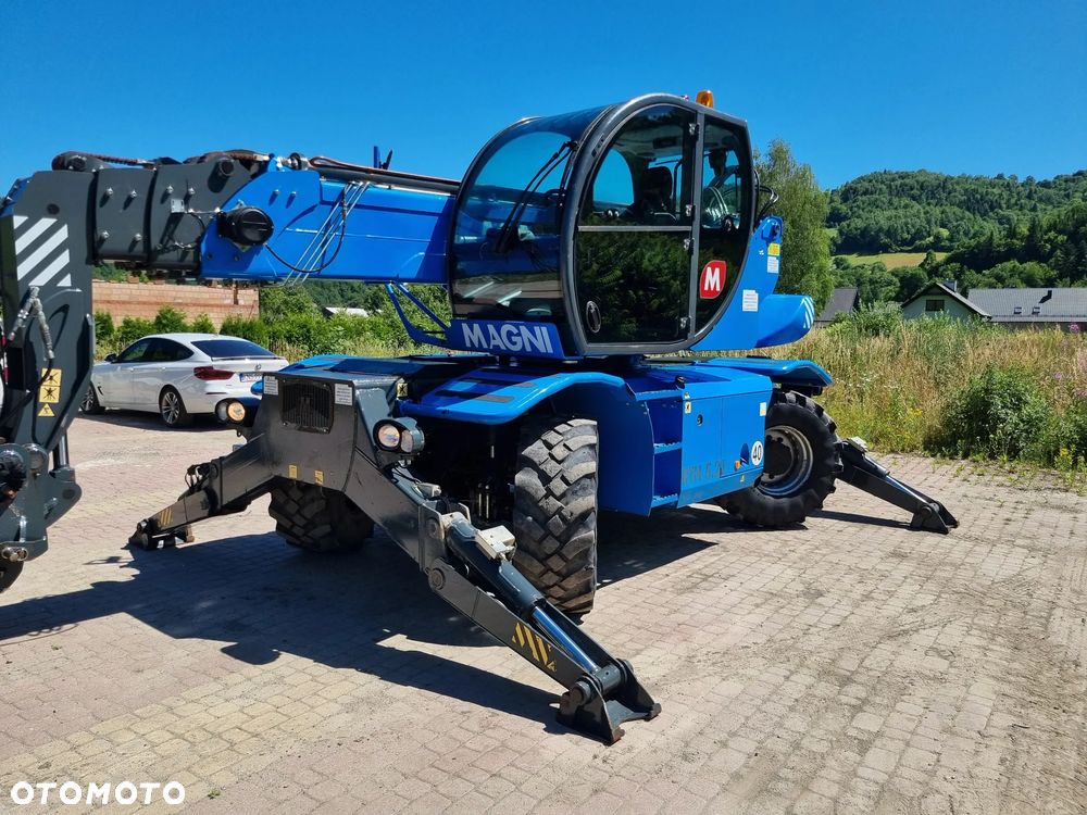 Magni RTH 5.21 Ładowarka teleskopowa 21 metrów 1361mtg Kosz (Pilot 2 funkcje) Wciągarka Bocian Łyżka Widły Jak Nowa z Salonu 2021r DEUTZ silnik z Norwegii KLIMA