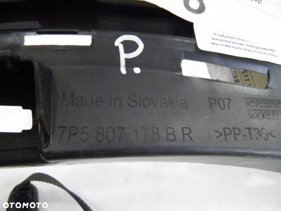 ŚLIZG ZDERZAKA PORSCHE cayenne przód lewy prawy - 8