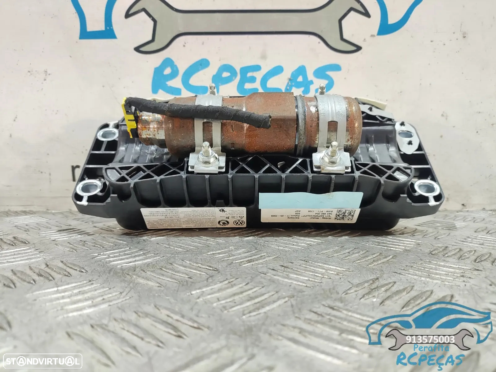 Airbag Passageiro / Tablier Volkswagen VW Eos | Golf | Tiguan | Scirocco - 5K0880204 - 7