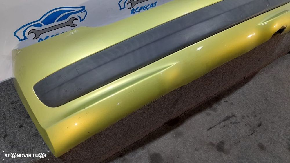 PARACHOQUES TRASEIRO TRÁS 9649690177 PEUGEOT 207 FASE II 2 WA WC PARA-CHOQUES PARA CHOQUES ORIGINAL - 4