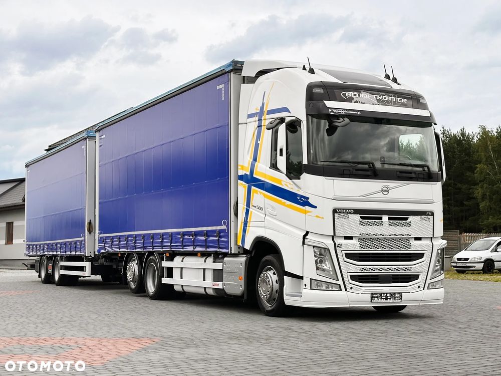 Volvo FH 500 GLOB XXL TANDEM ZESTAW WECON OCYNK SAF  7,72+7,72 - 2