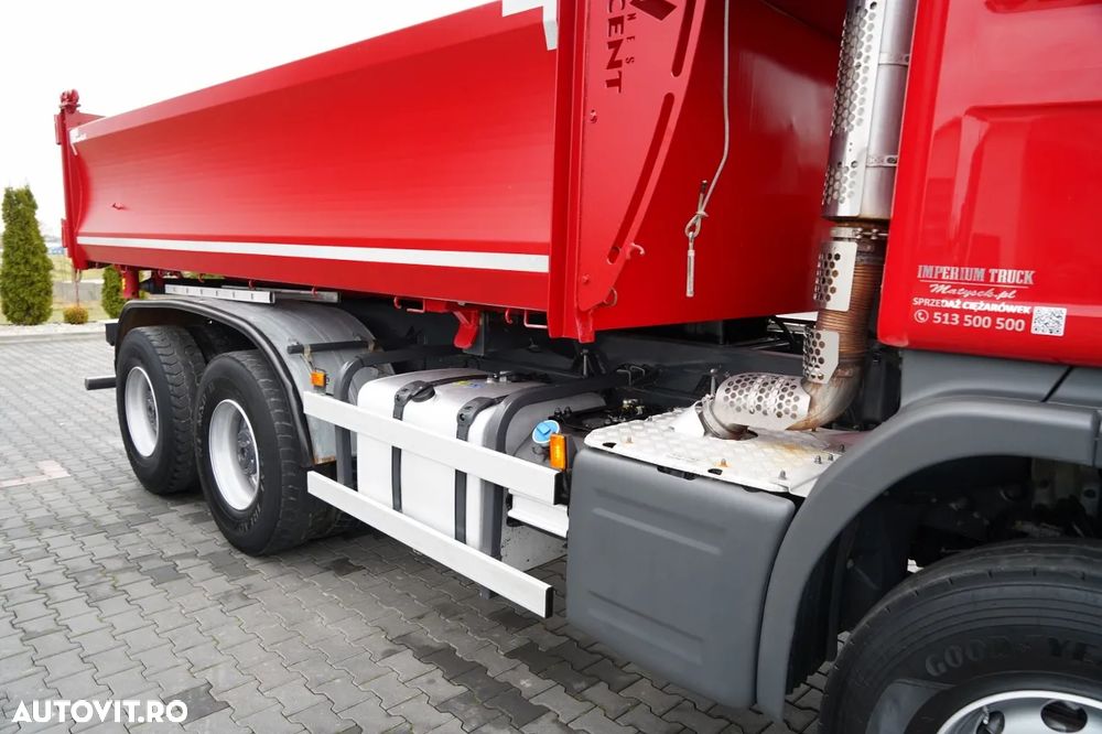 Scania G 370 / 6x4 / BASCULĂ DUBLU / HYDRODOLTA / BOARDMATIC / AUTOMATĂ / EURO 6 - 21