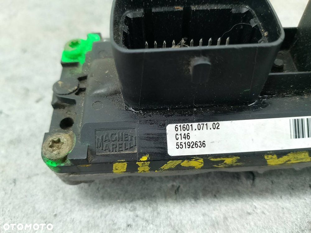 KOMPUTER, STEROWNIK FIAT PANDA II 55192636 1.2 8V - 5