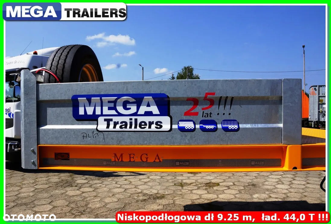 Mega Niska podłoga, DMC 54 T, oś skrętna, najazdy HYDRULICZNE 4,0 M !!! - 26