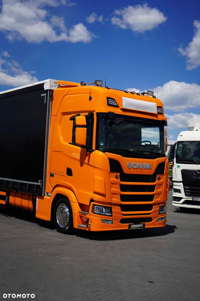 Scania / S 500 / ACC / E 6 / FIRANKA / 19 PALET / RETARDER / OŚ SKRĘTNA / PEŁNA OPCJA - 26