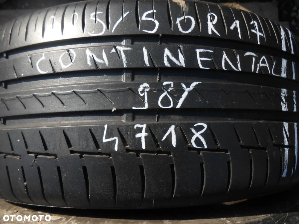 OPONY 225/50R17 CONTINENTAL PREMIUM CONTACT 6 XL  DOT 4219 / 4718 7.6MM - 3