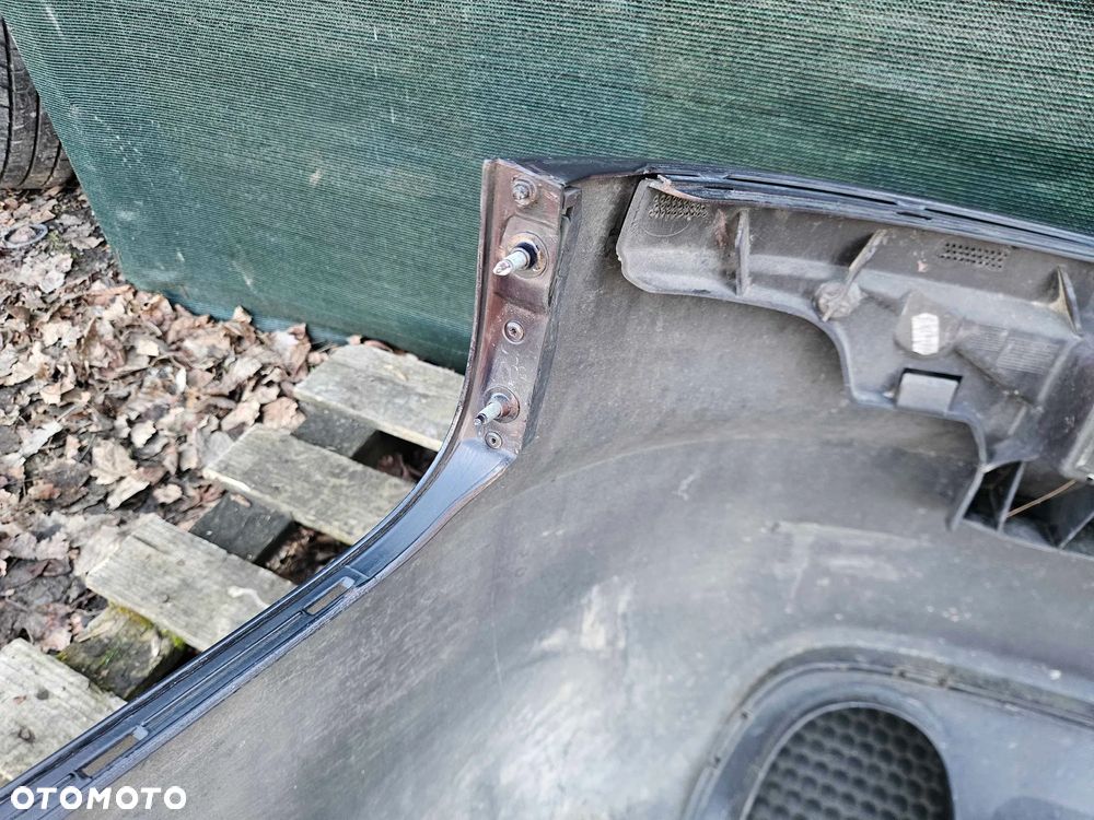 Zderzak Tył Tylny 4F5807511A 4F0807521A Granatowy LZ5D Dwa Wydechy Dyfuzor Audi A6 C6 Sedan - 29