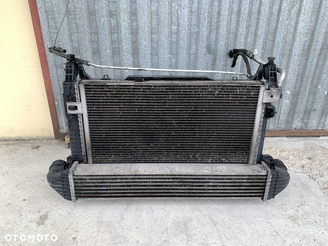 mercedes B 245 belka zderzaka chłodnice cdi woda  klima cooler