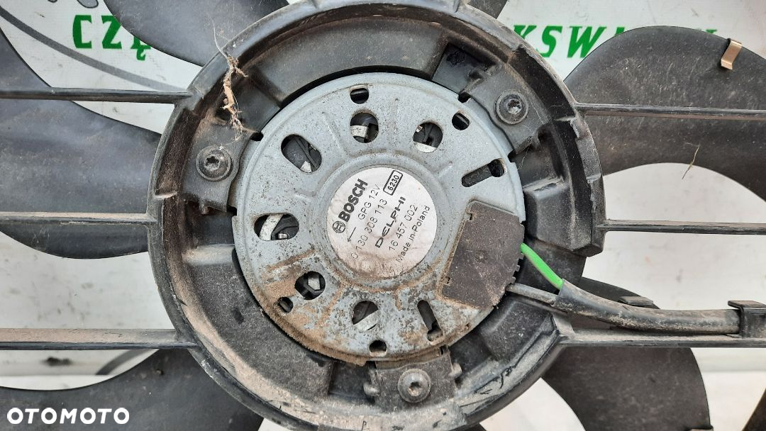OPEL ASTRA J 4 WENTYLATOR CHŁODNICY 16457002 130308113 130308451  16457011 - 4