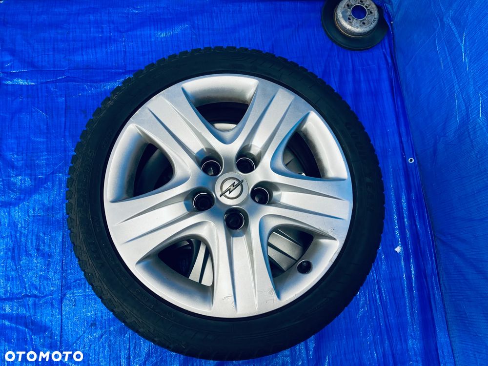 KOŁA STRUKTURALNE KOŁPAKI KOŁO 17 FELGA 17" x 7J  5X120 ; 67,1mm ET41 KOMPLET ; OPONY CAŁOROCZNE GOODYEAR ; OPEL INSIGNIA A ORYGINAŁ - 11