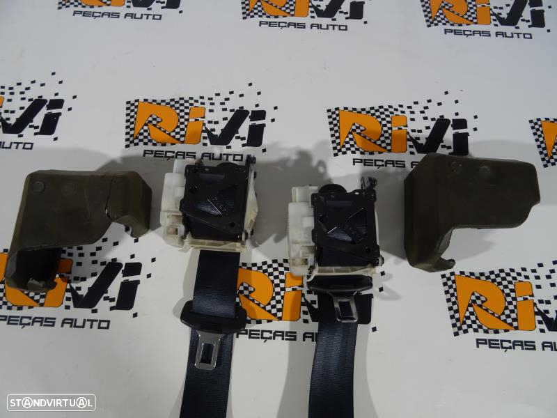 Conjunto De Cintos Audi A4 (8E2, B6) Cintos Traseiros Audi A4 B6 Seda - 4