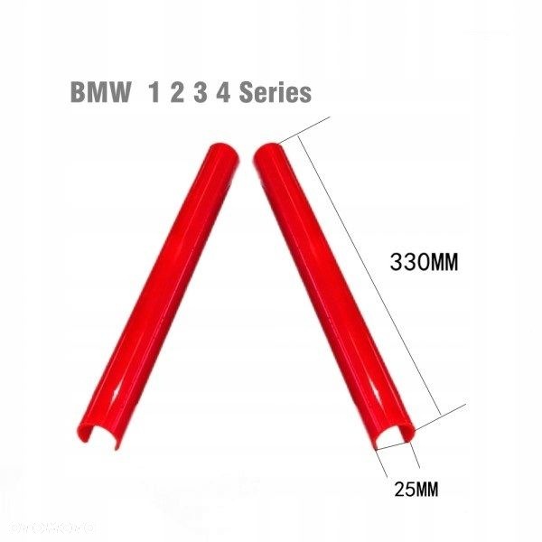 V-brace grill BMW 1 2 3 4 poprzeczki nakładki 330m - 4