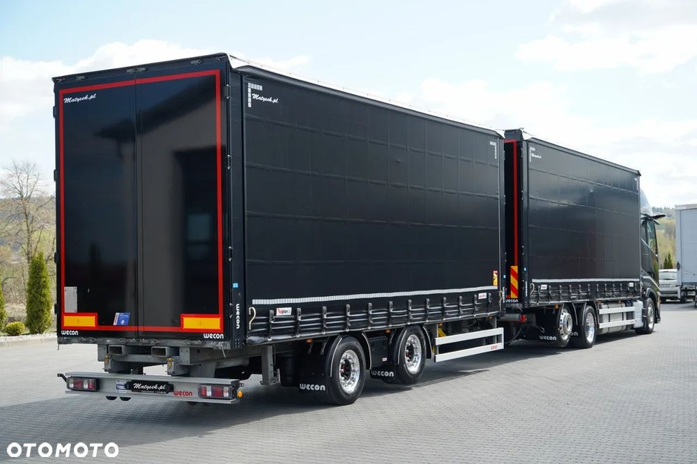 Volvo FH 500 / ZESTAW TANDEM / 120 M3 / PRZEJAZDOWY / I-SAVE / KLIMA POSTOJOWA / OŚ PODNOSZONA SKRĘTNA / ZAWIESIE DO WÓZKA / WECON / 2025 - 14