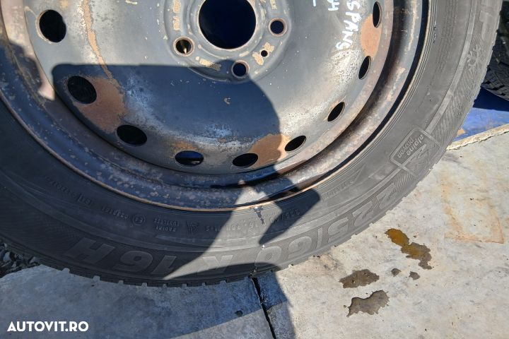 Jante tabla cu anvelope 16 - set 225/60 R16 61/2JX16H2  ET50 225/60 R - 6