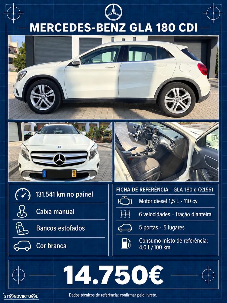 Mercedes-Benz GLA 180 CDi Urban - 1