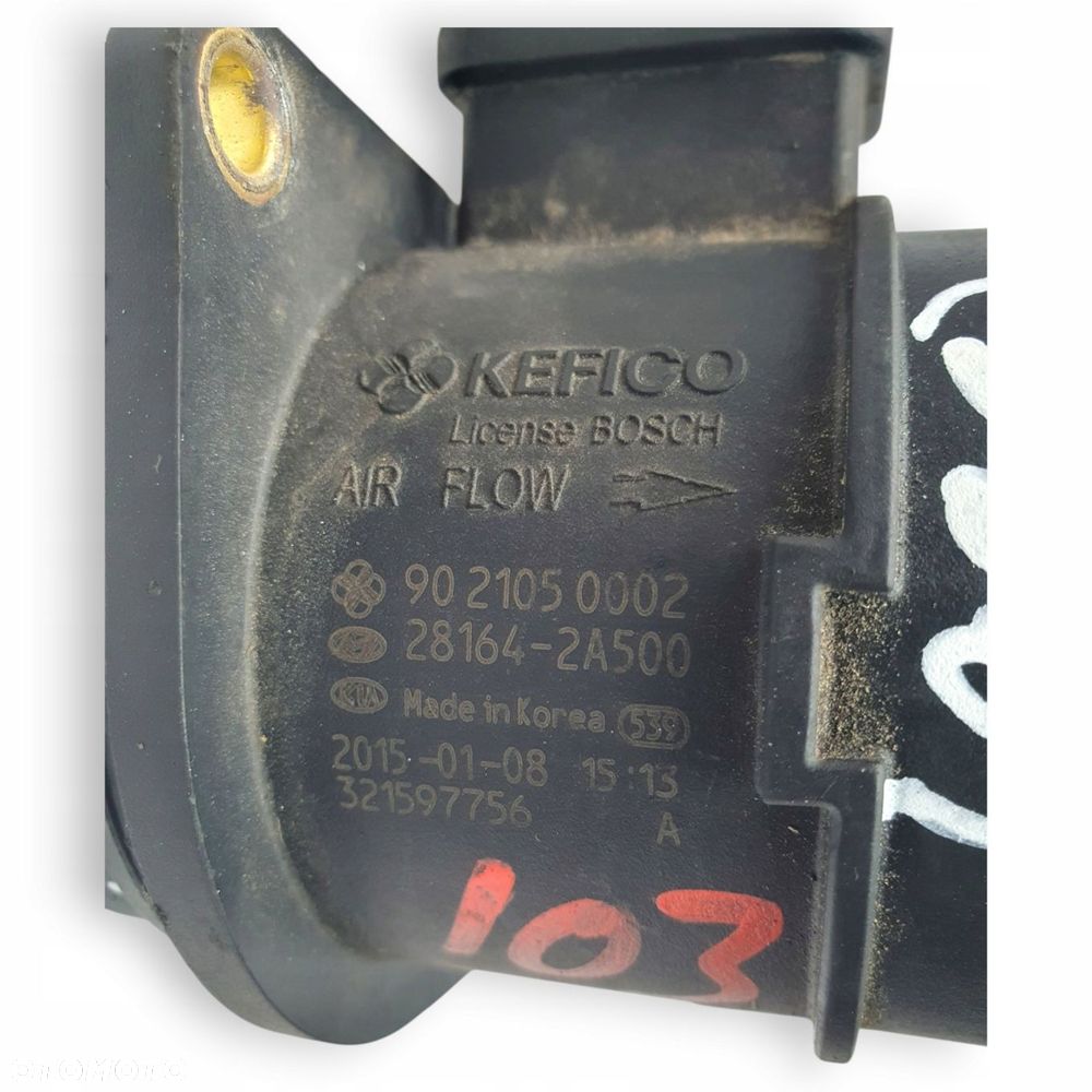 PRZEPŁYWOMIERZ Hyundai i20 i30 Kia Cee'd 1.6 CRDi 9021050002 28164-2A500 - 8