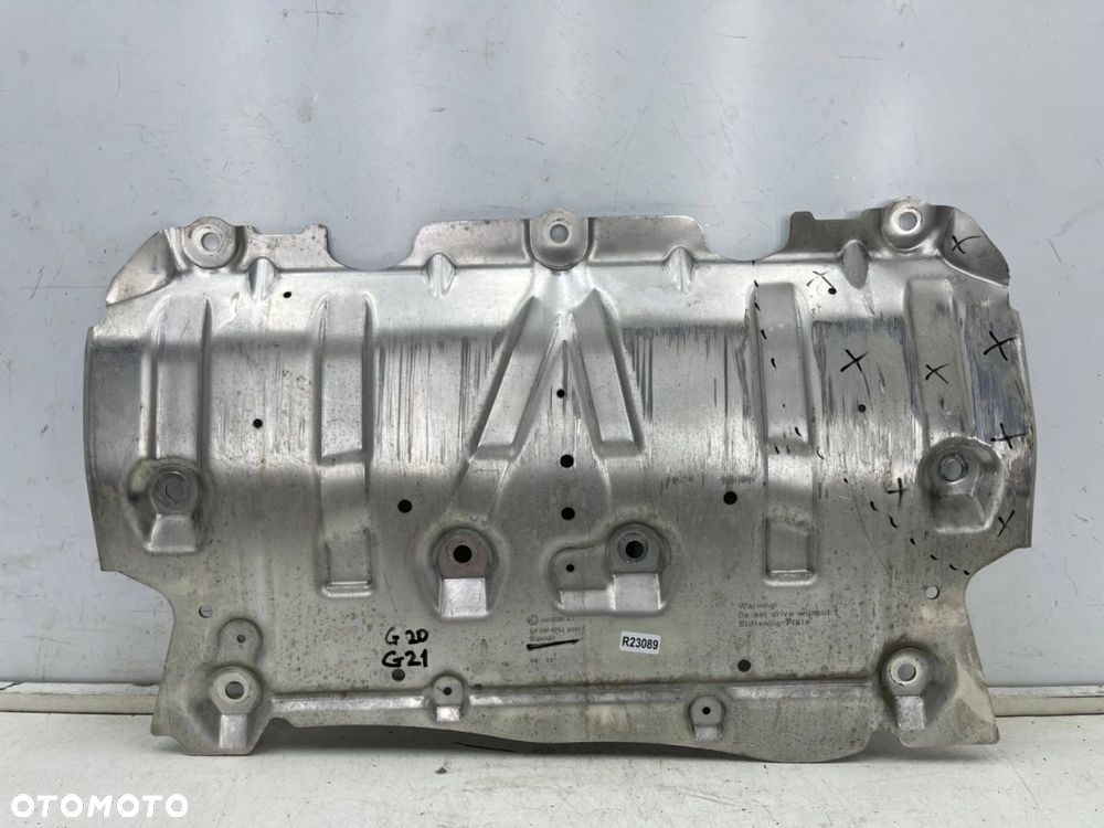 Osłona pod silnik BMW 3 G20 G21 xDrive 320dx 330dx 330ix 18r.- osłona podwozia dolna płyta 6878580 - 2