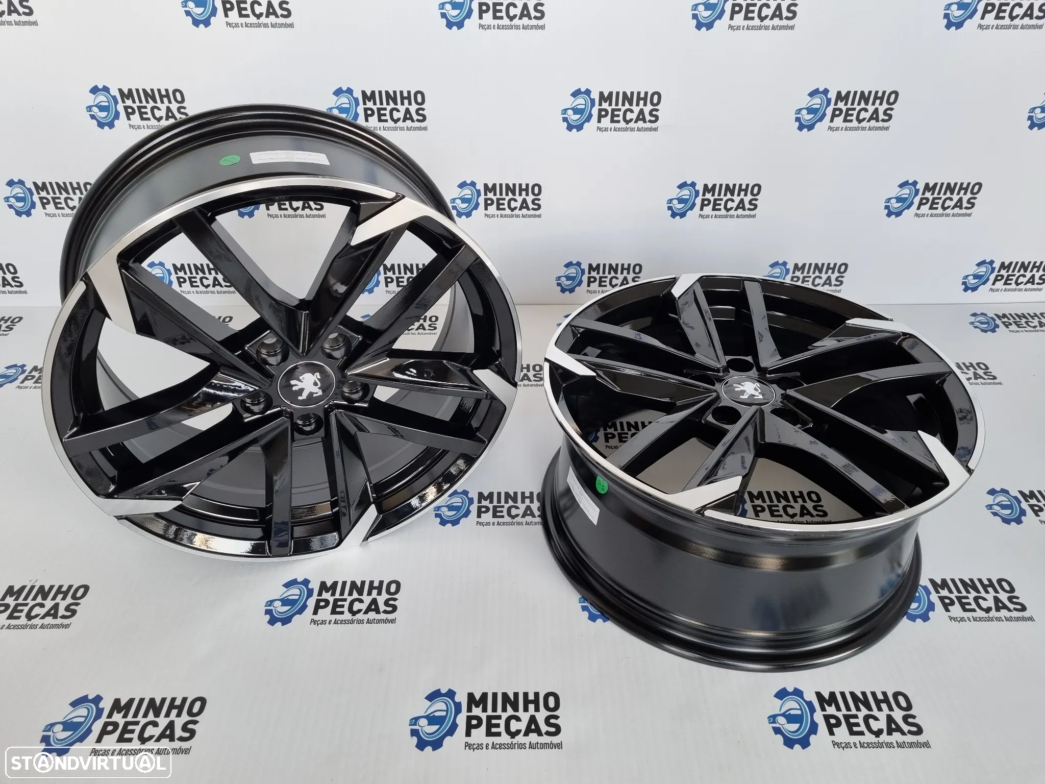 Jantes Peugeot 308 GTI em 16 Preto Brilho (5x108) - 5