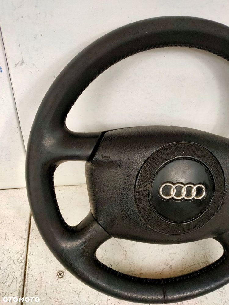kierownica czteroramienna czarna skóra a4 b5 fl - 2