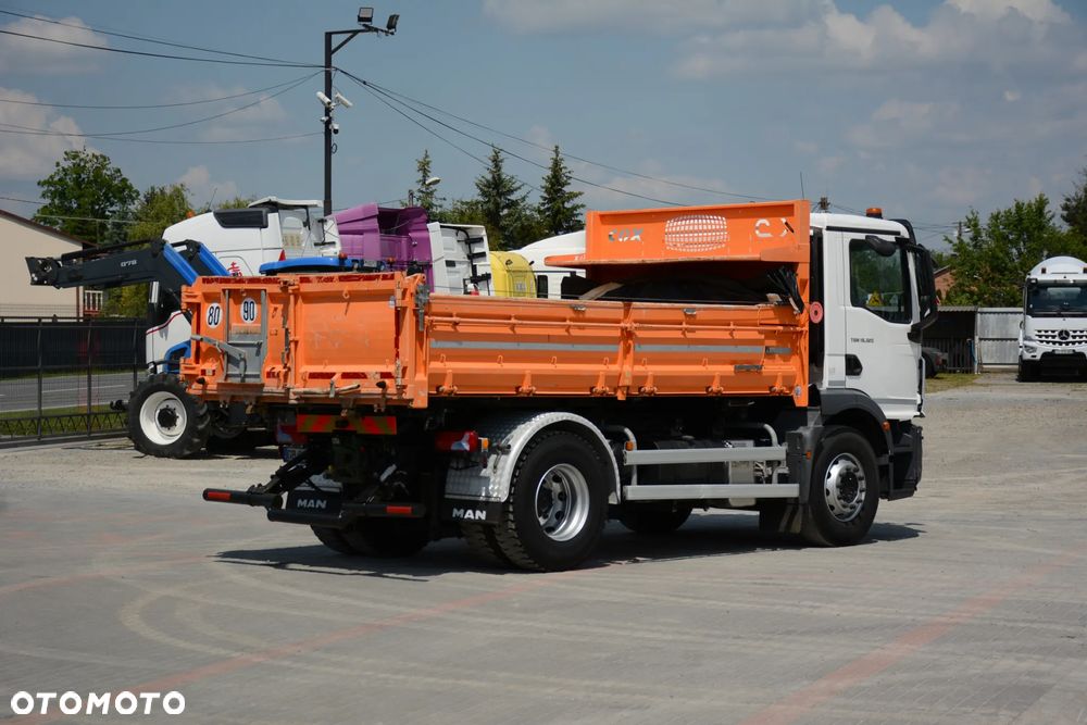 MAN TGM 18.320 / 2021 / Wywrot 3-stronny / hydroburta / idealny stan - 7