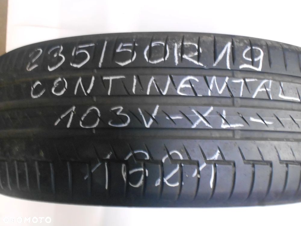 OPONA POJEDYNKA 235/50R19 CONTINENTAL PREMIUM CONTACT 6 XL DOT 1621 7MM - 1