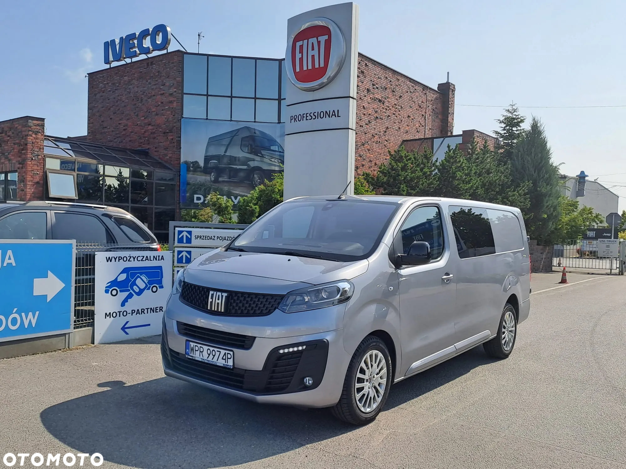 Fiat Fiat Scudo Brygadowy Doka 5 Osób Krajowy Super Stan Silnik 2 L 145 KM - 2
