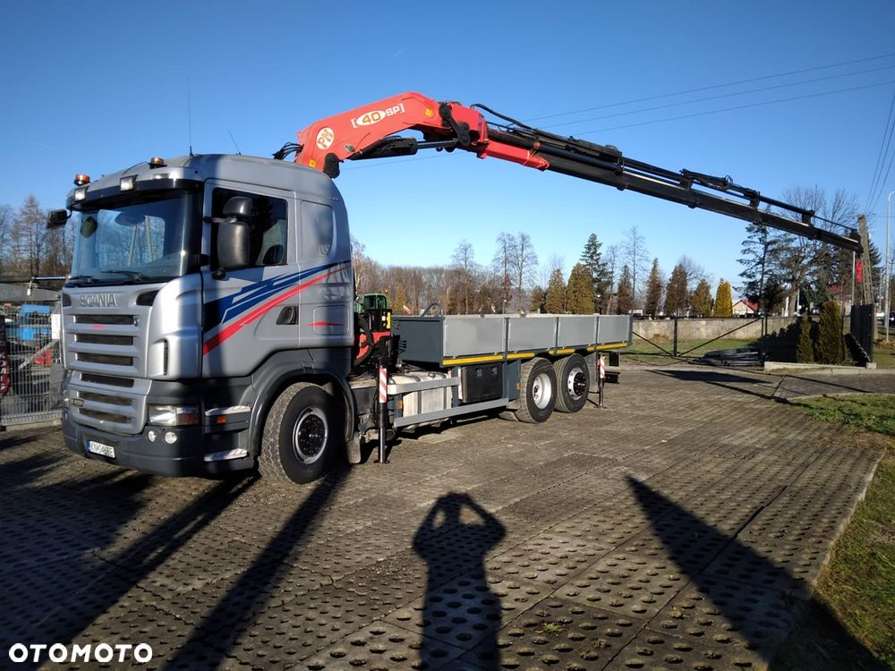 Scania R420 26.420 DŹWIG PM40SP 17 TON PILOT - 10