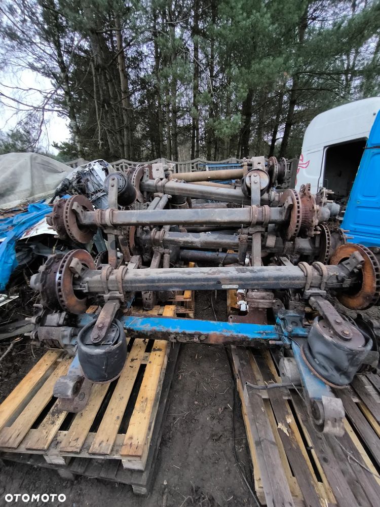 Osie saf bpw tor Mercedes mix wahacz INTRAX resor zaciski piasty tarcze - 1