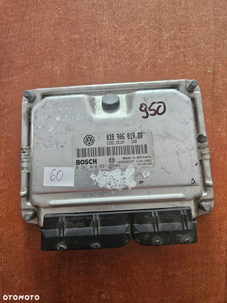 STEROWNIK SILNIKA 038906019DQ, 0281010891 SEAT IBIZA III - 1