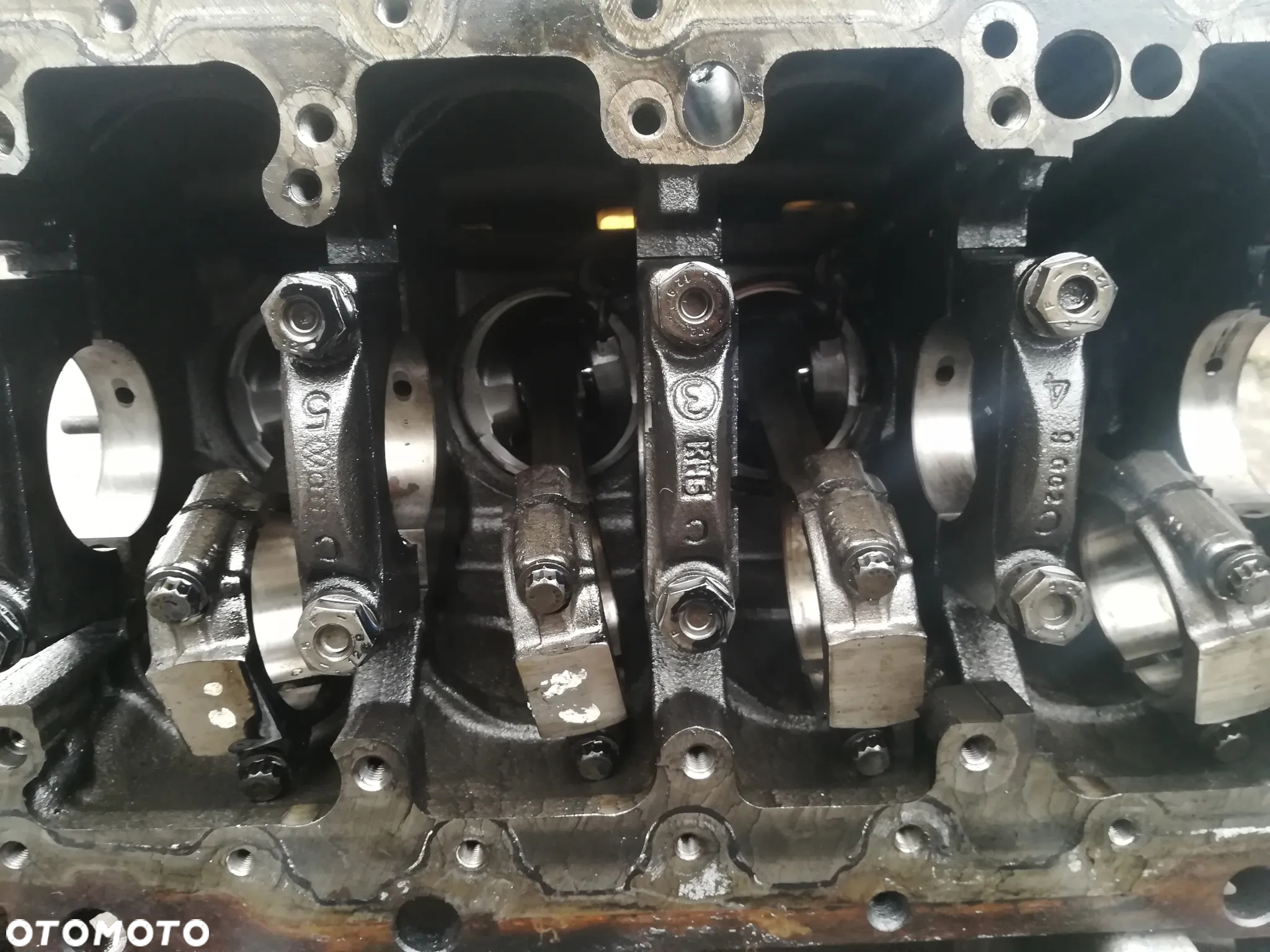 BLOK SILNIKA AUDI A4, A6 2.0TDI 16V, RURKA WODY 03G121065R - 7