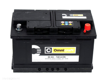 Akumulator Omnicraft 80Ah 740A 2130446